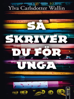 cover image of Så skriver du för unga